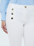 Flare Jeans with decorative buttons image number 3