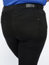 Giada model black push-up skinny jeans image number 3