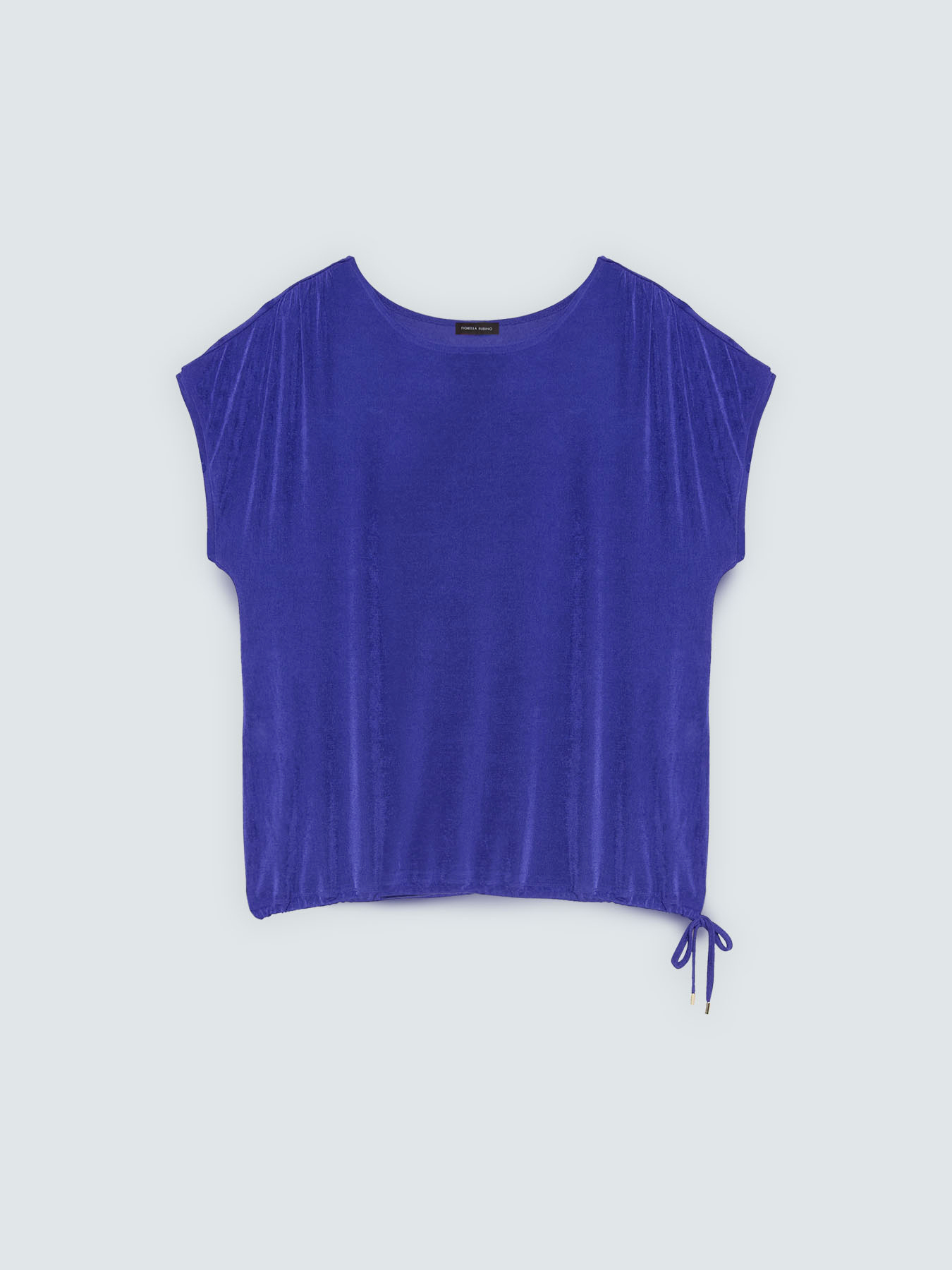 T-shirt in jersey con coulisse image number 4