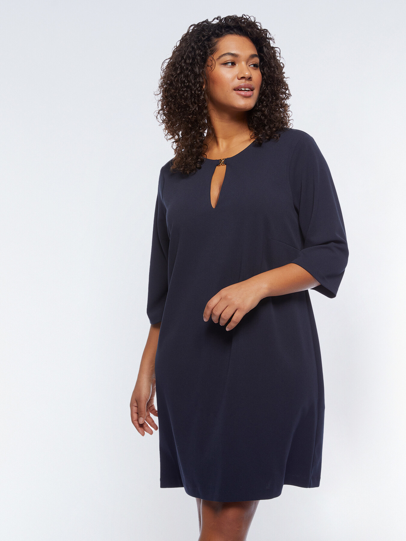 Vestito con passante in metallo image number 0