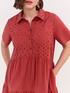 Vestito a balze Smile in sangallo image number 3