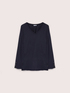 T-shirt in jersey con bottonicini sui polsisni image number 4