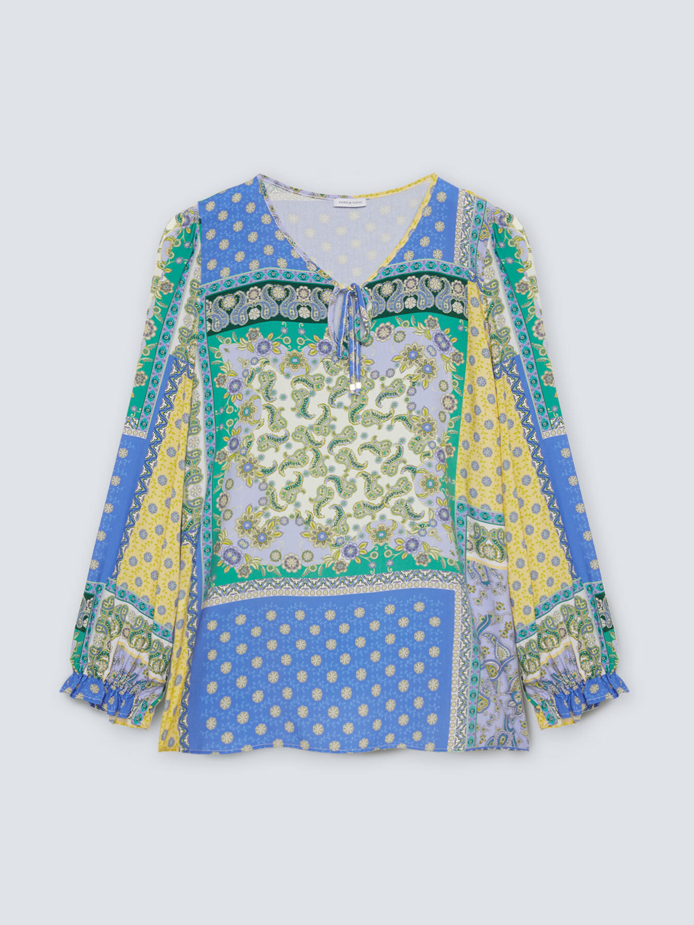 Blusa con estampado provenzal image number 4