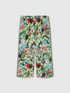 Tropical print trousers image number 5