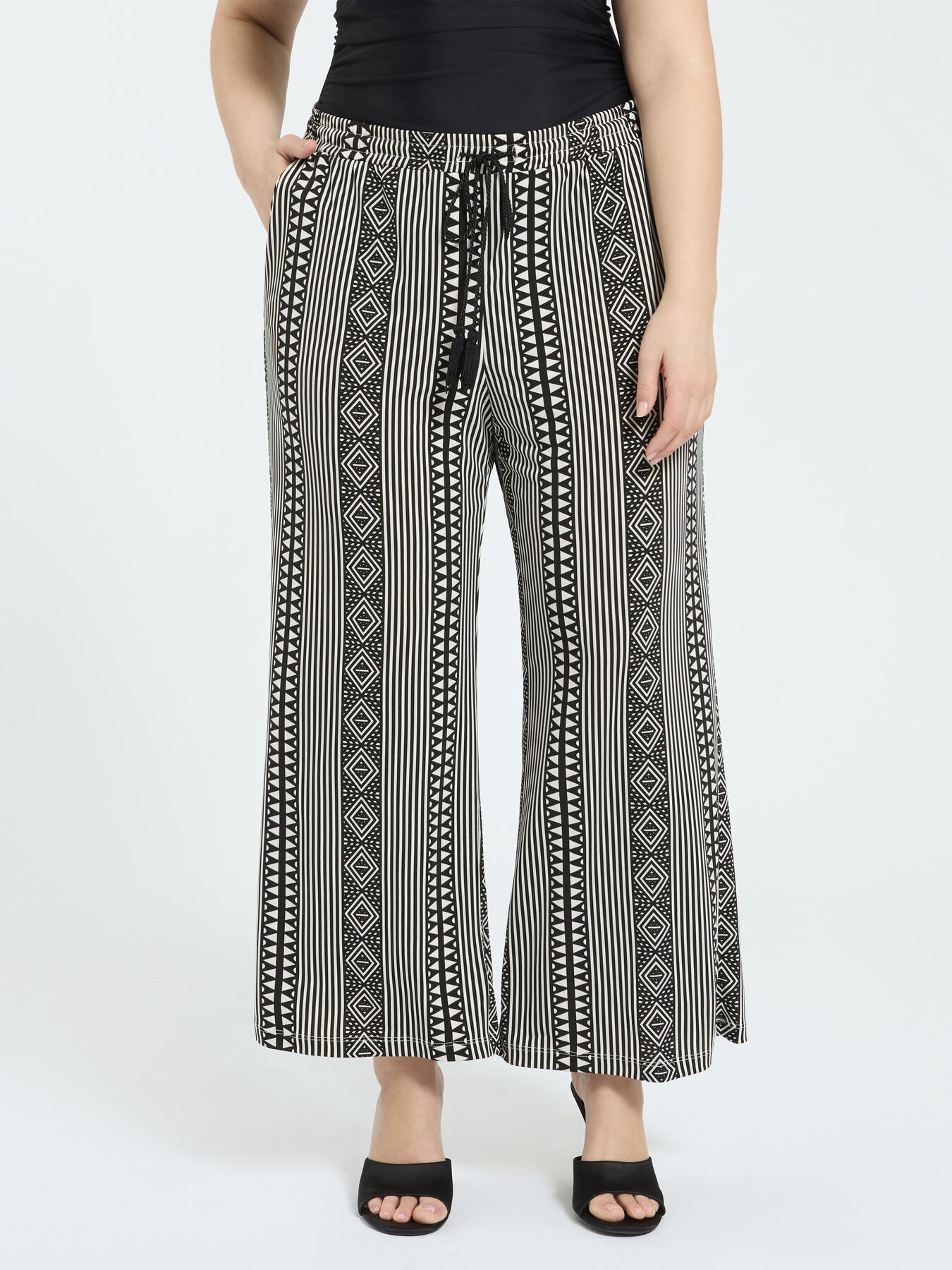 Palazzo-Hose aus Jersey image number 0