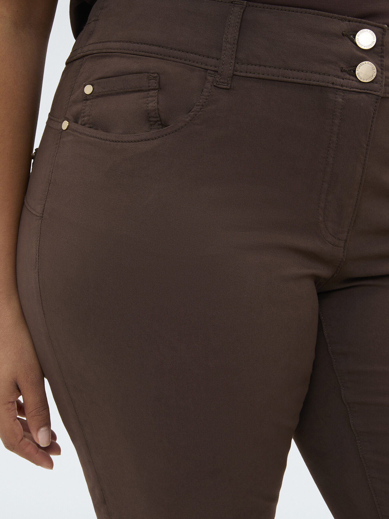 Skinny Cotton Trousers image number 3