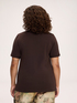 Cotton t-shirt with funny print image number 1