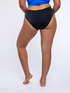 Slip bikini de color liso image number 1