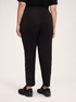 Joggers with embossed leopard print image number 1