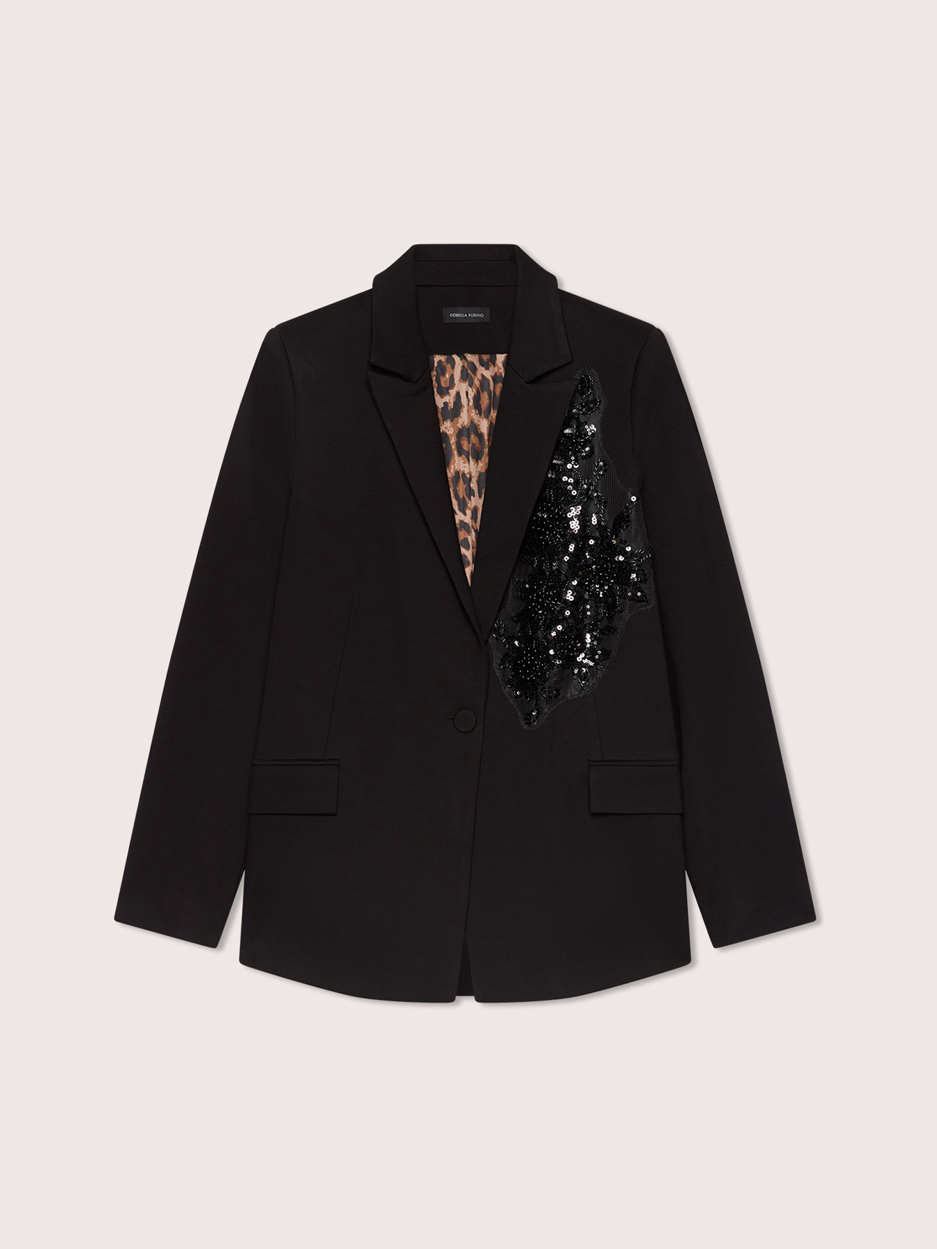 Milano Stitch Blazer with Sequins image number 5