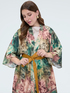 Kimono with print and belt image number 3