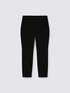 Jeggings total black con vita elasticizzata image number 4