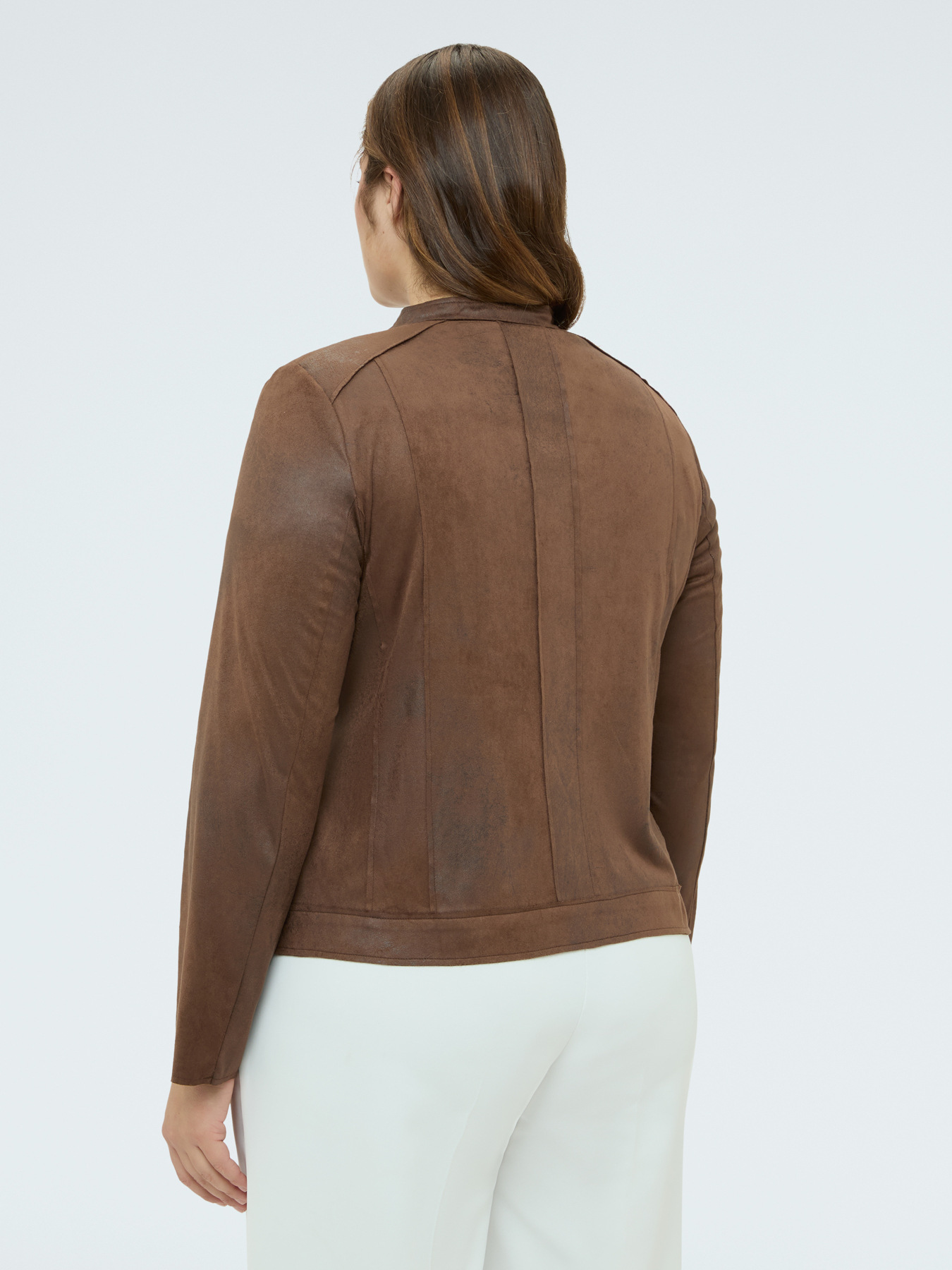 Biker-Jacke mit weichem Griff image number 1