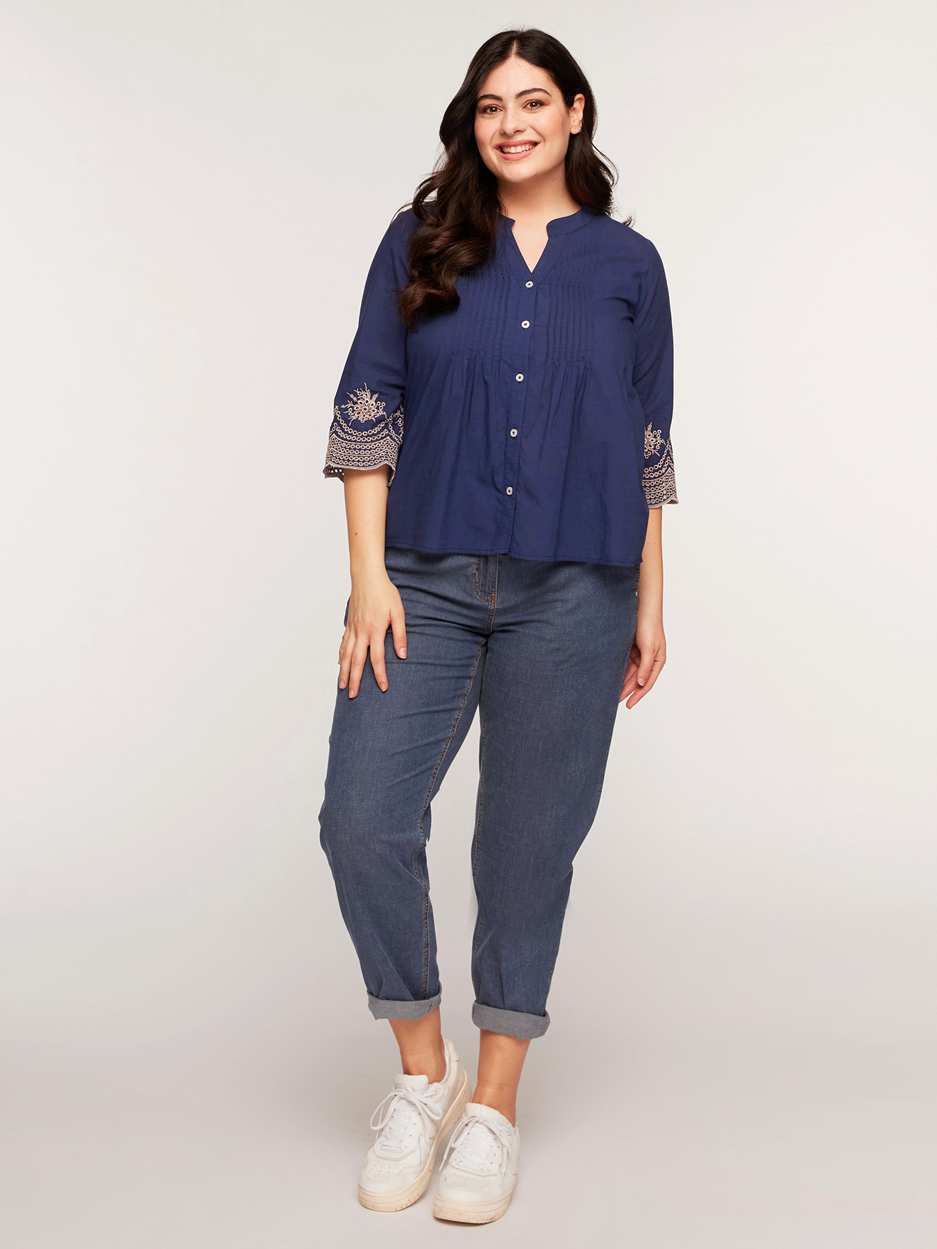 Chemise avec broderie image number 0