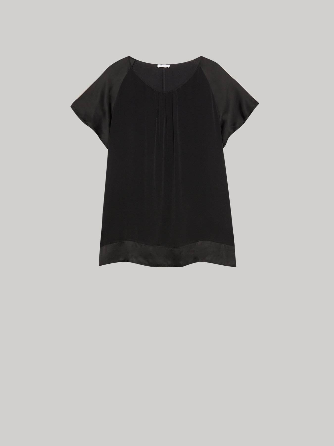 T&uacute;nica larga de color liso image number 3