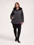 Smooth down jacket with hood and Sorona&reg; padding image number 3