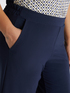Pantalon cropped large en jersey image number 3