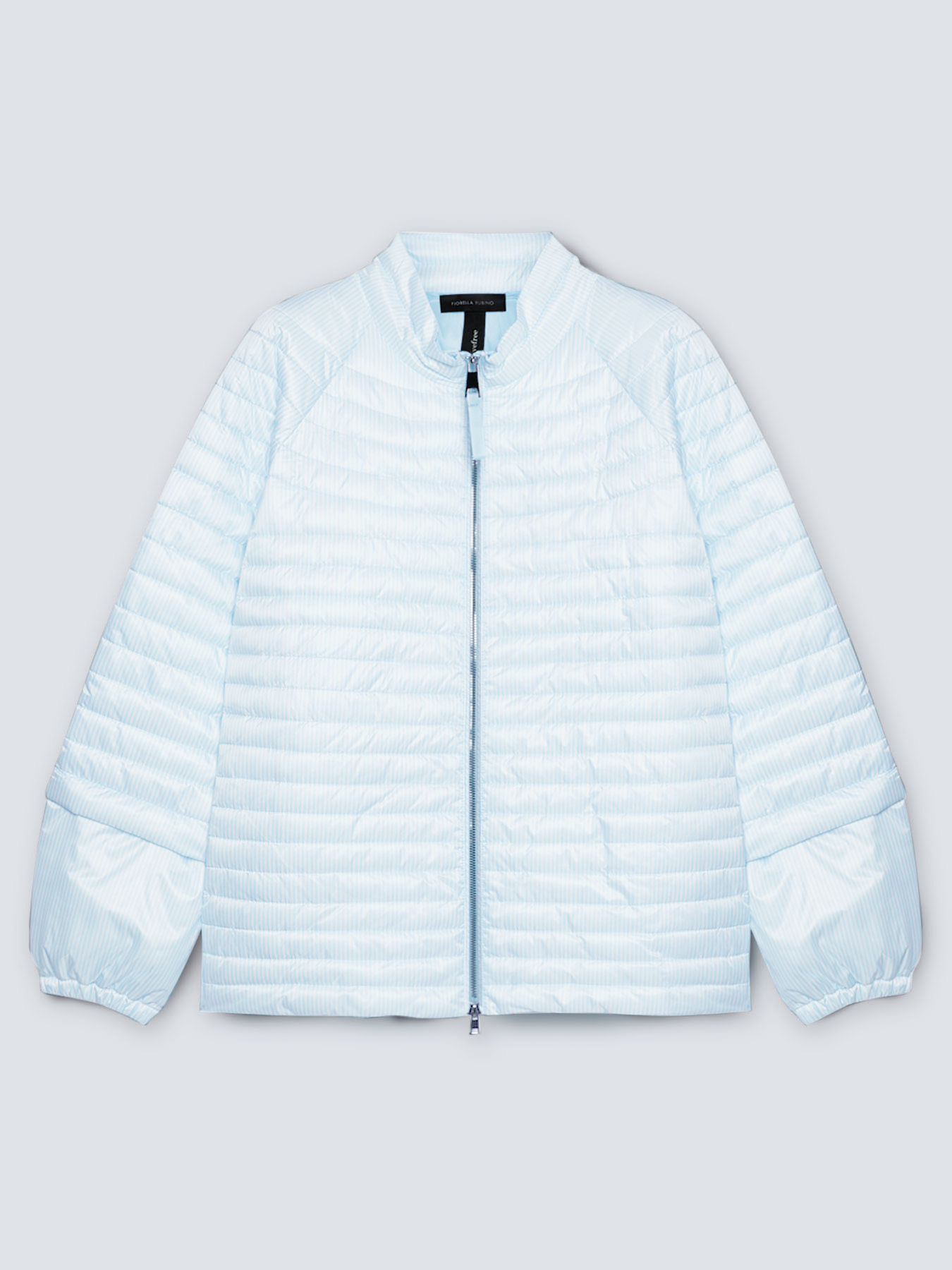 Piumino light weight a righe image number 4