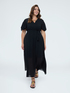 DREAM Kleid aus Georgette mit V-Ausschnitt image number 2