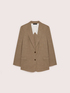 M&eacute;lange fabric blazer image number 5