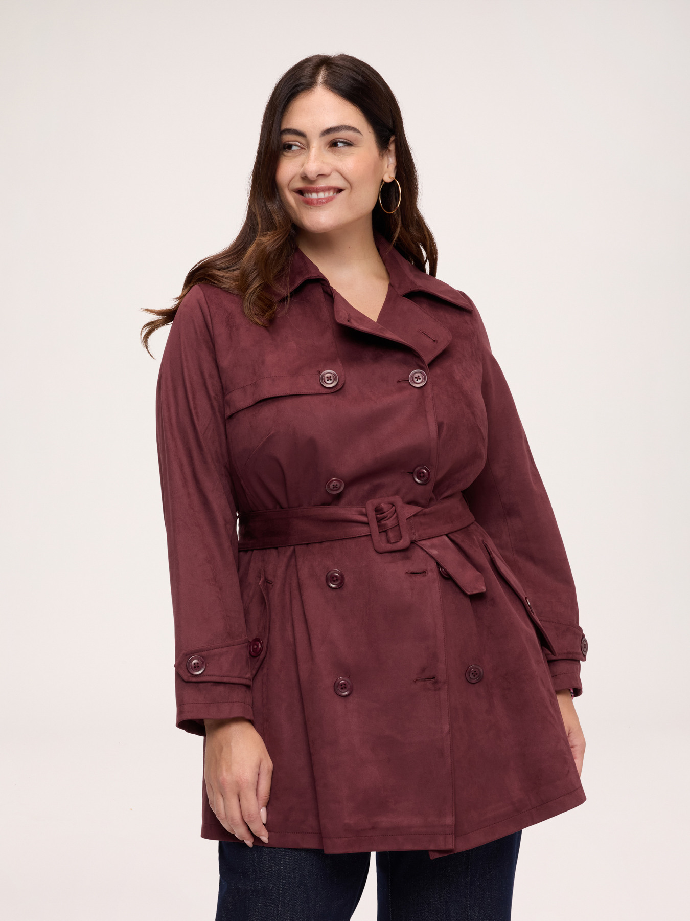 Trench crois&eacute; soft touch image number 1