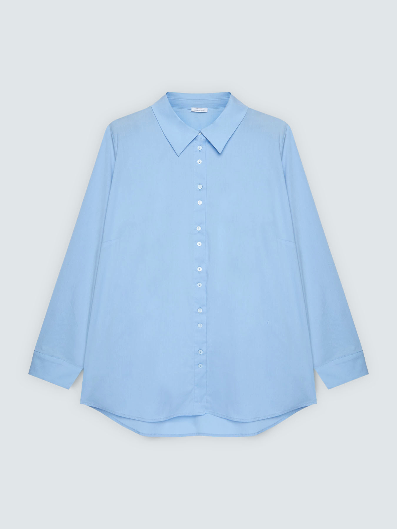 Classic poplin cotton shirt image number 4