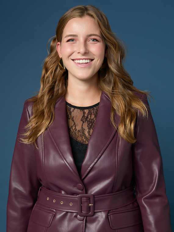 Structured blazer with belt