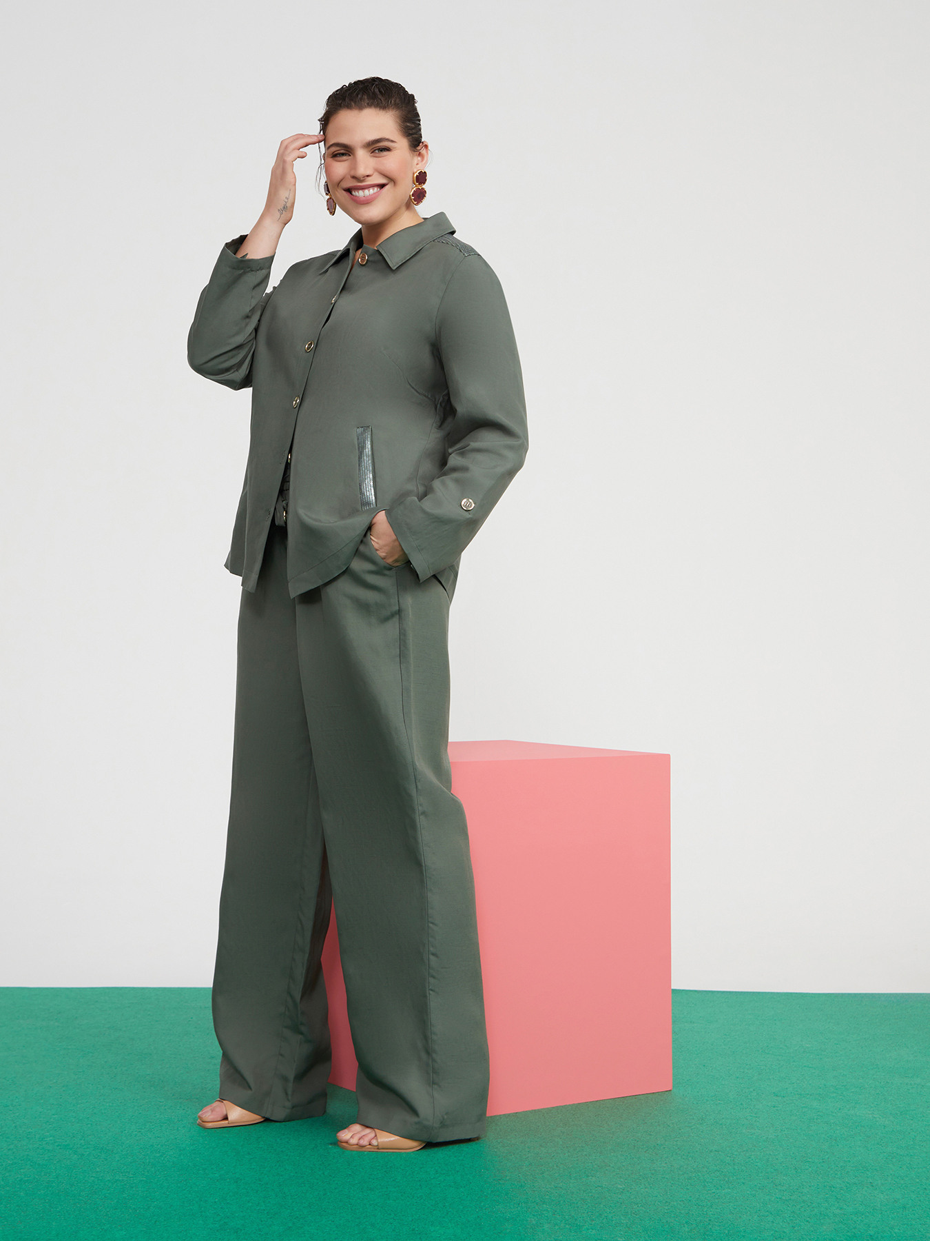 Pantaloni wide leg image number 4