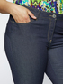 Jeans Capri con impunture a contrasto image number 2