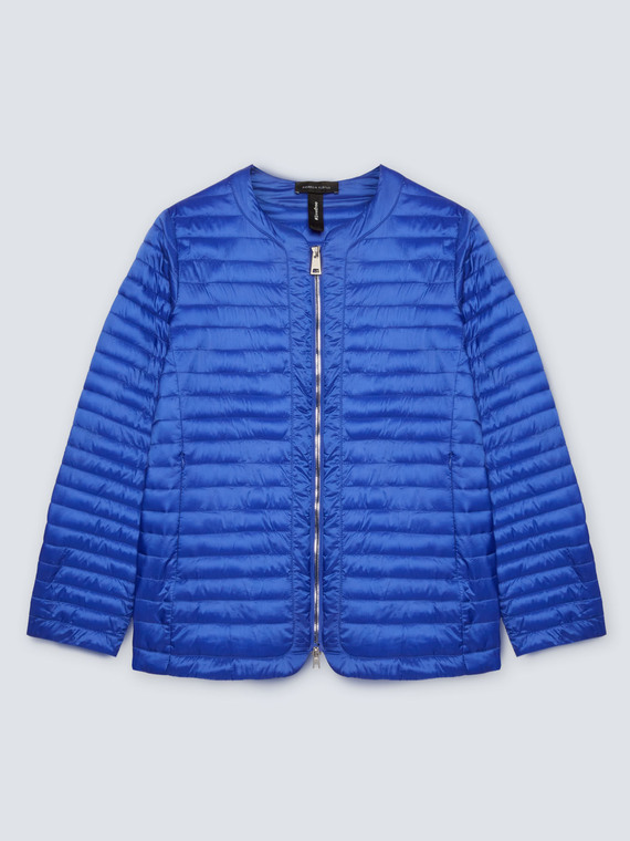 Lightweight quilted down jacket