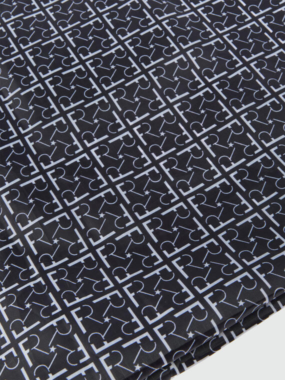 Maxi shopper riutilizzabile con loghi - vista alternativa | Fiorella Rubino