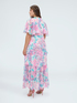 Floral georgette dress image number 2