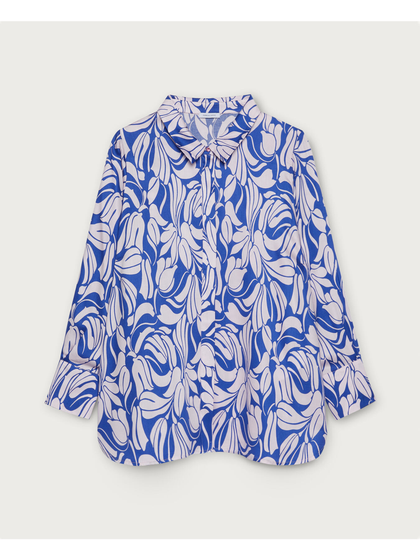 Printed viscose shirt image number 4