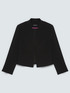 Blazer cropped in tessuto stretch image number 5