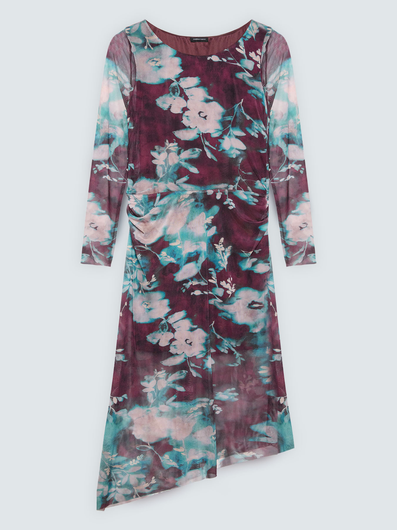 Langes T&uuml;llkleid mit Print image number 4