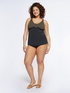 Tankini with gold mesh upper part image number 0