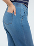 Wide leg jeans in tencel image number 3