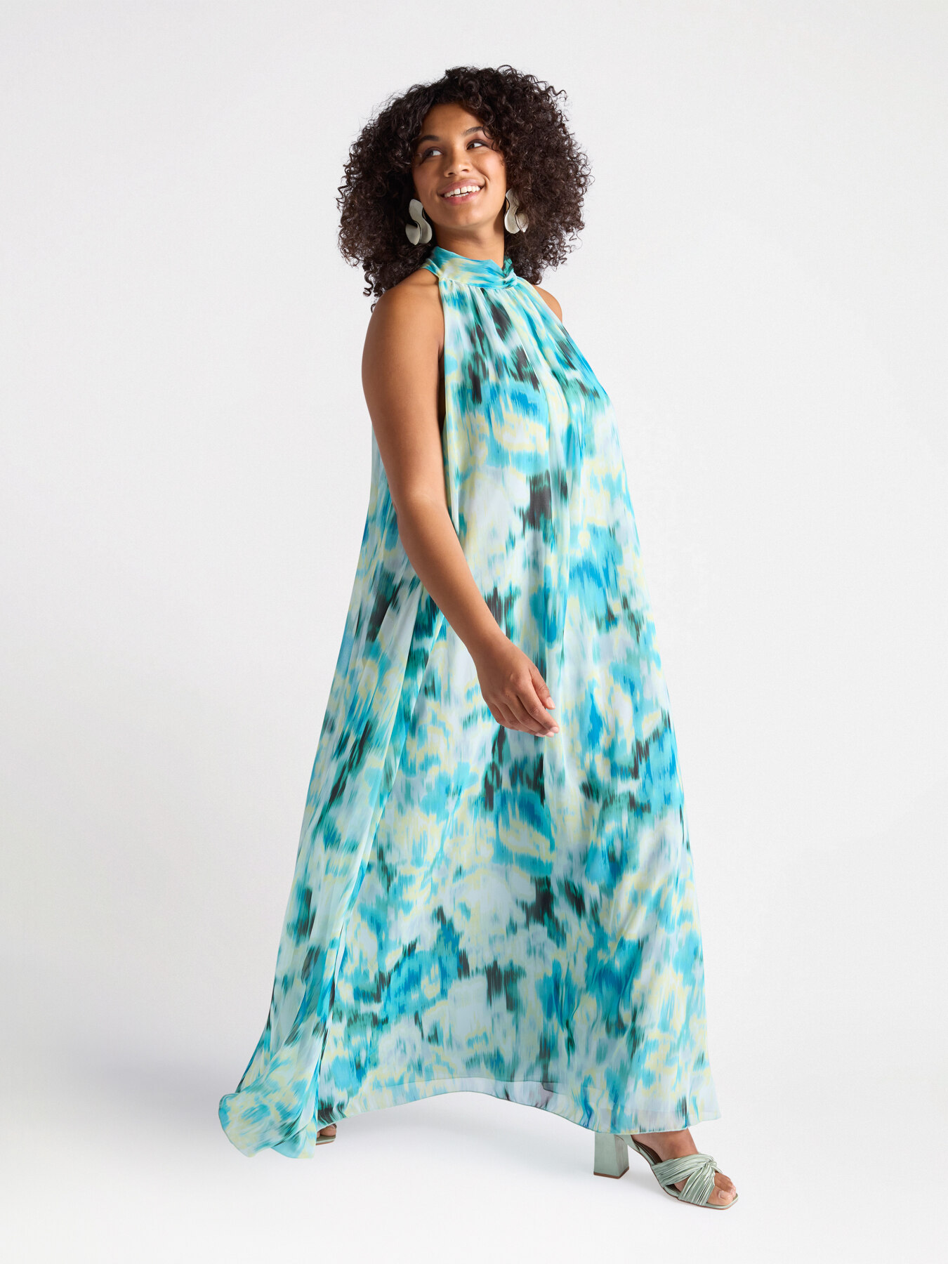 Robe longue imprim&eacute;e image number 2