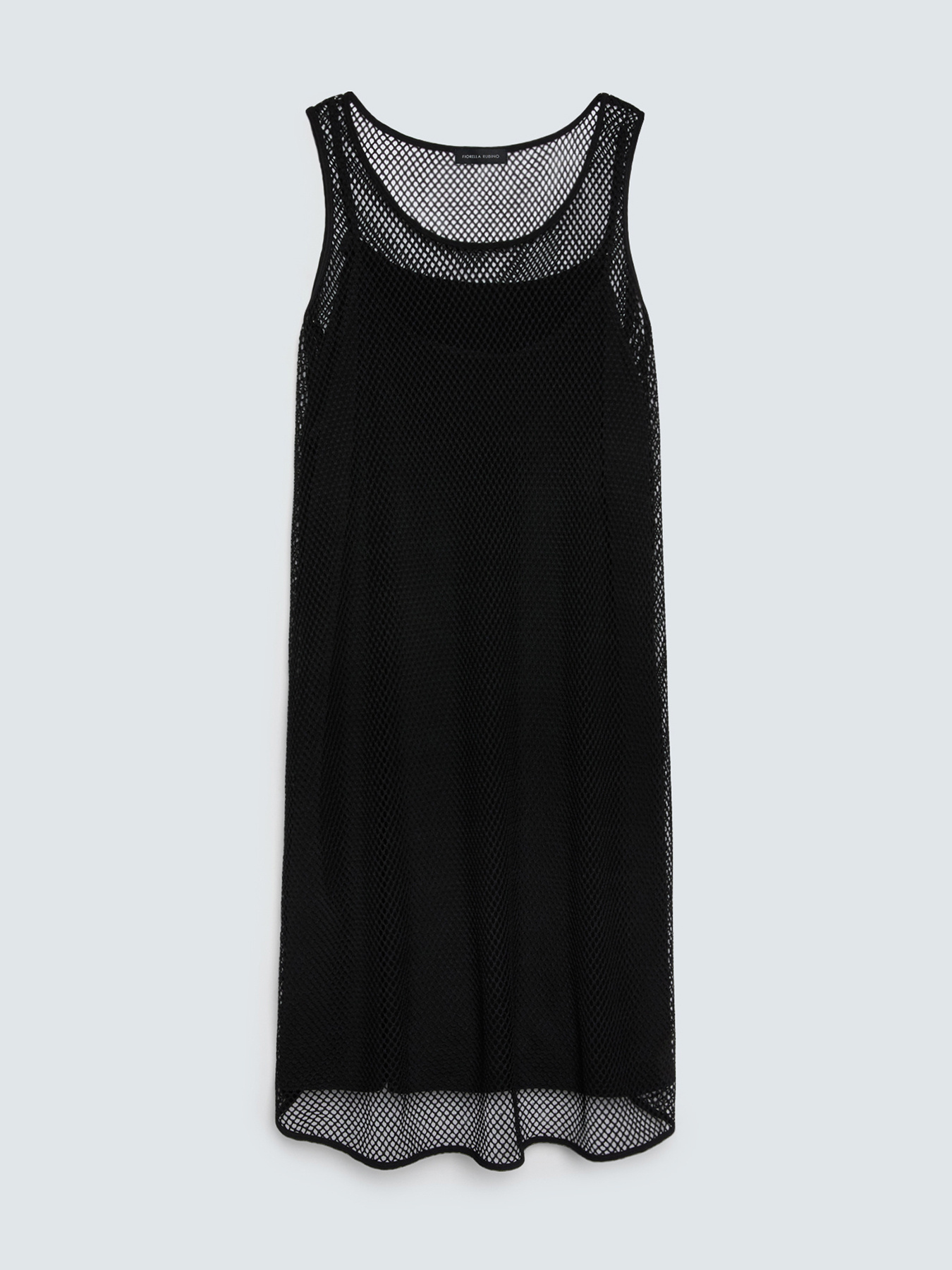 Vestito corto traforato image number 4
