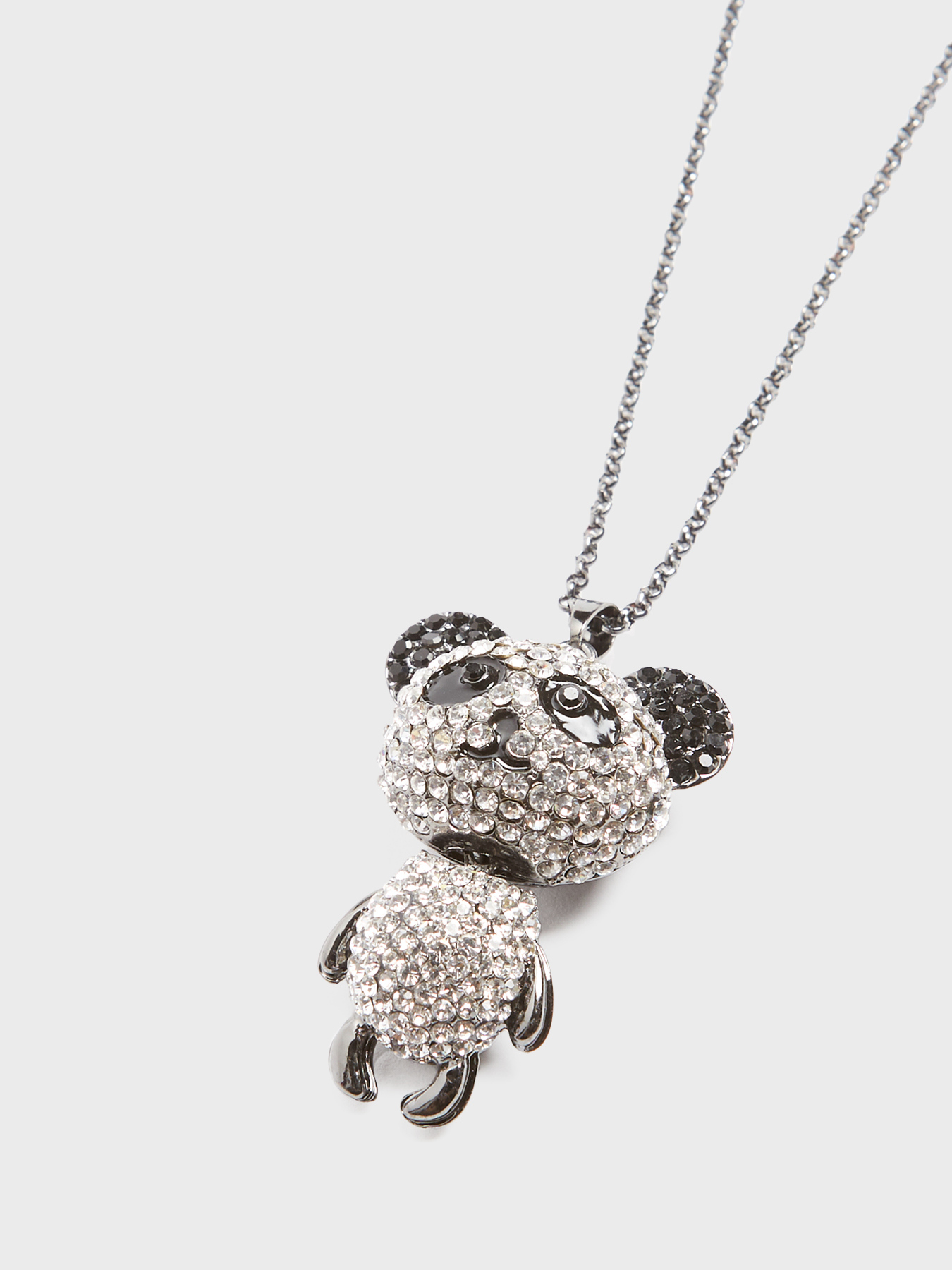 Collana lunga con panda image number 1