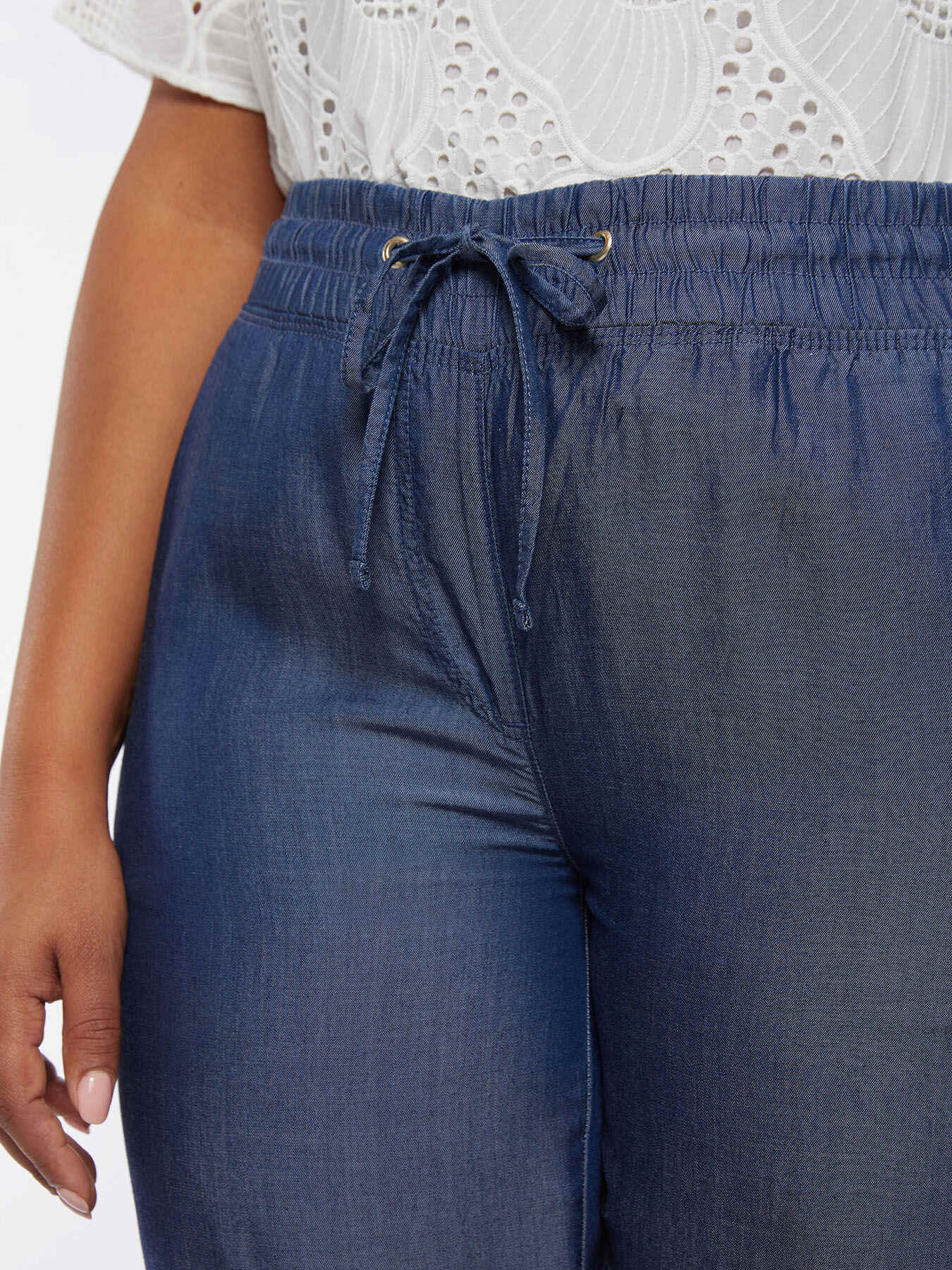 Tencel joggers image number 4