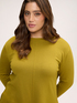 Pullover aus Viskose-Mischgewebe mit Carmenausschnitt image number 3