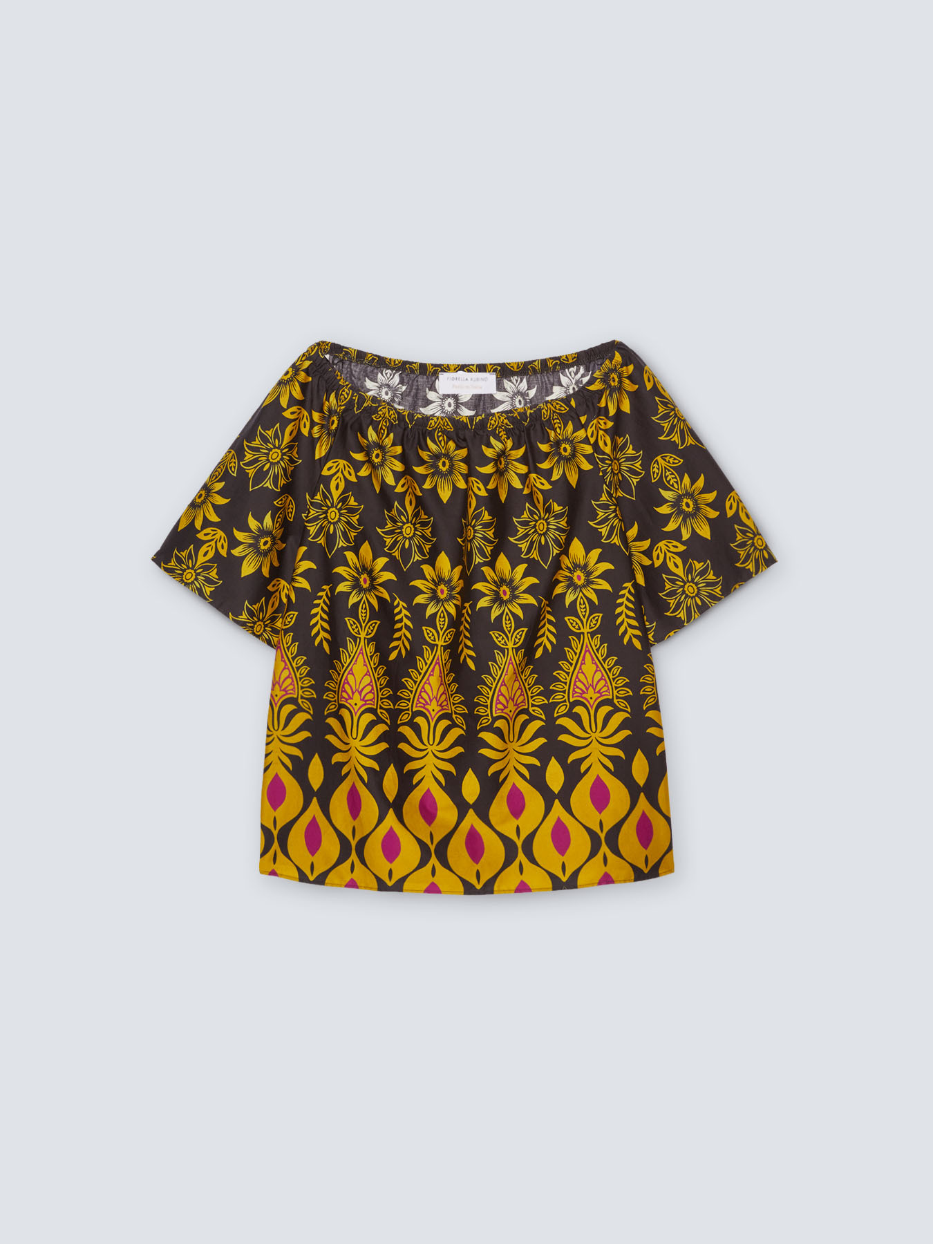 Bluse mit Ethno-Druck image number 3