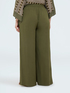 Wide Leg Pants with drawstring waist image number 1