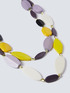 Double necklace with long loops image number 1