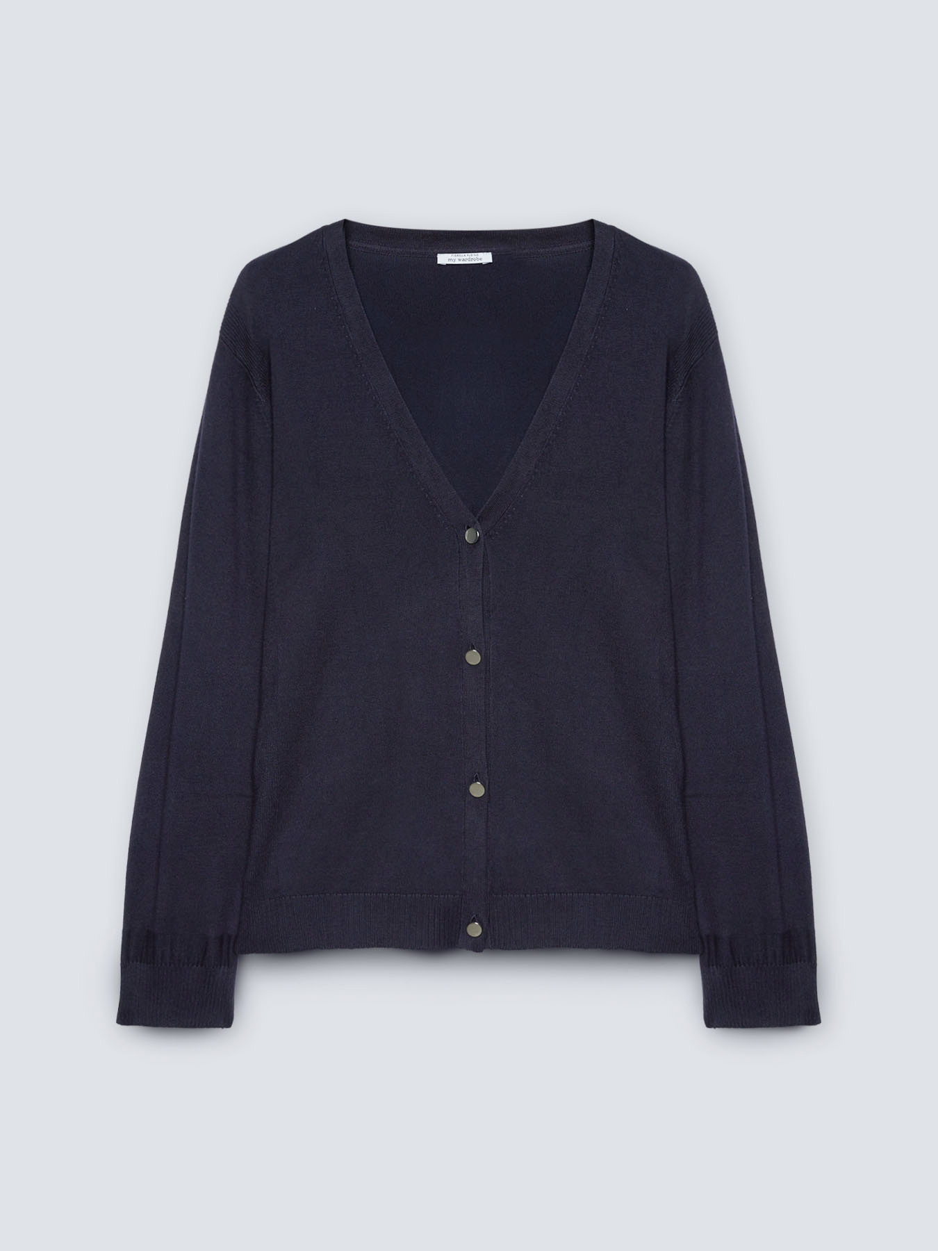 ECOVERO&trade; viscose V-neck cardigan image number 3