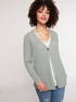 Cardigan leggero a coste image number 2
