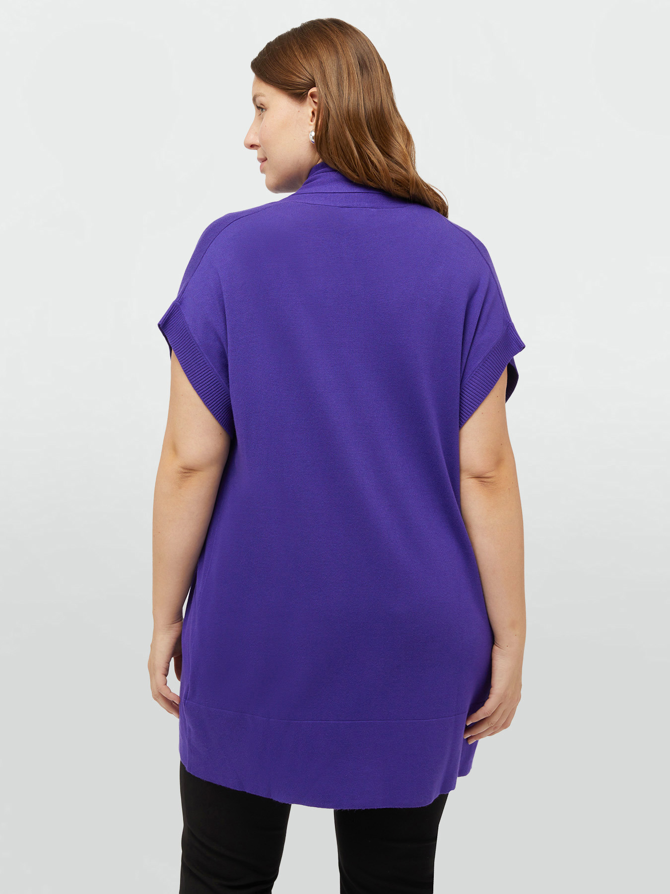 Long LENZING&trade; ECOVERO&trade; viscose cardigan image number 1