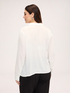 Plissiertes Hemd aus Georgette image number 1