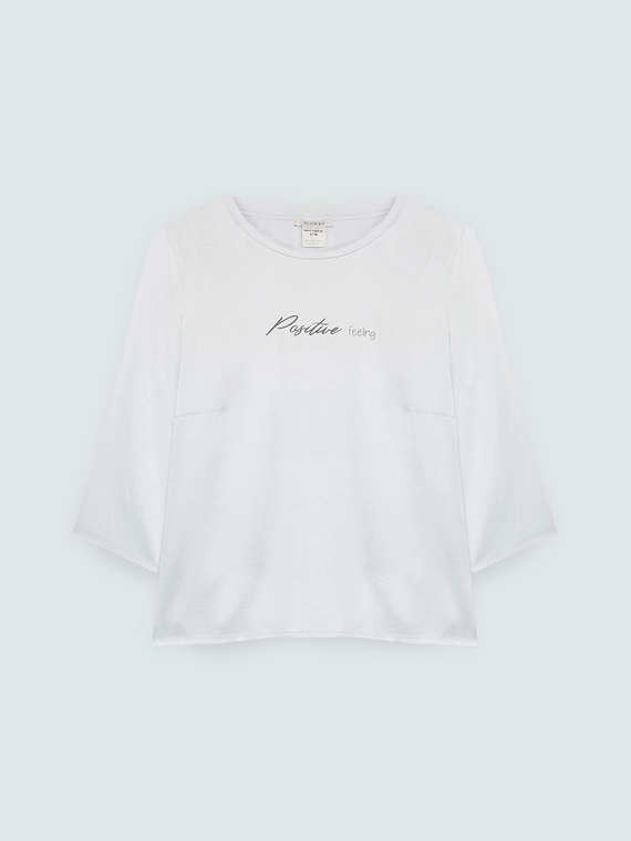 Blusa in raso Positive feeling